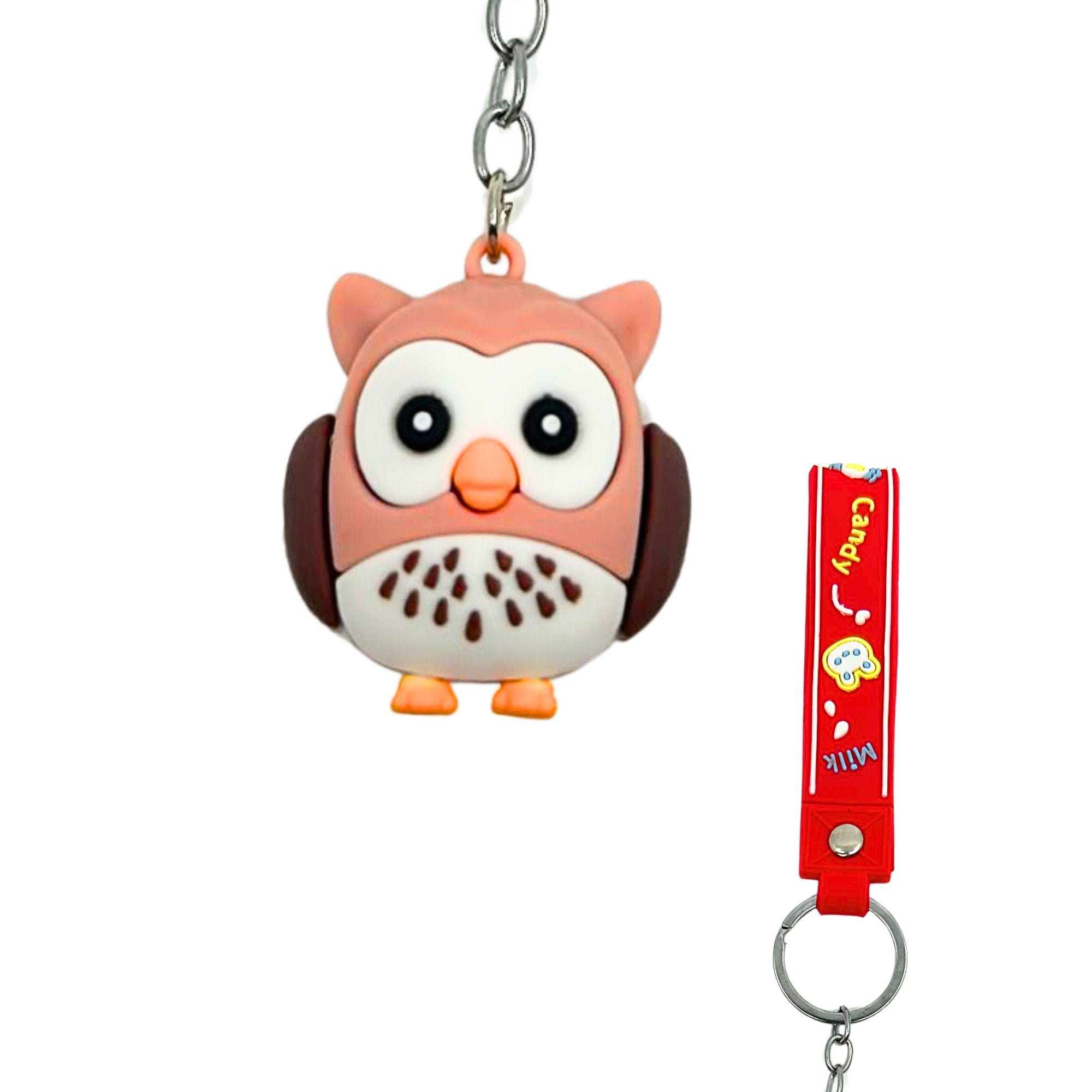 Owl Key Chain – Fun and Colorful Accessory for Sweet Style on the Go: 1 Pack Keychain Novelty & Souvenir Catalog product