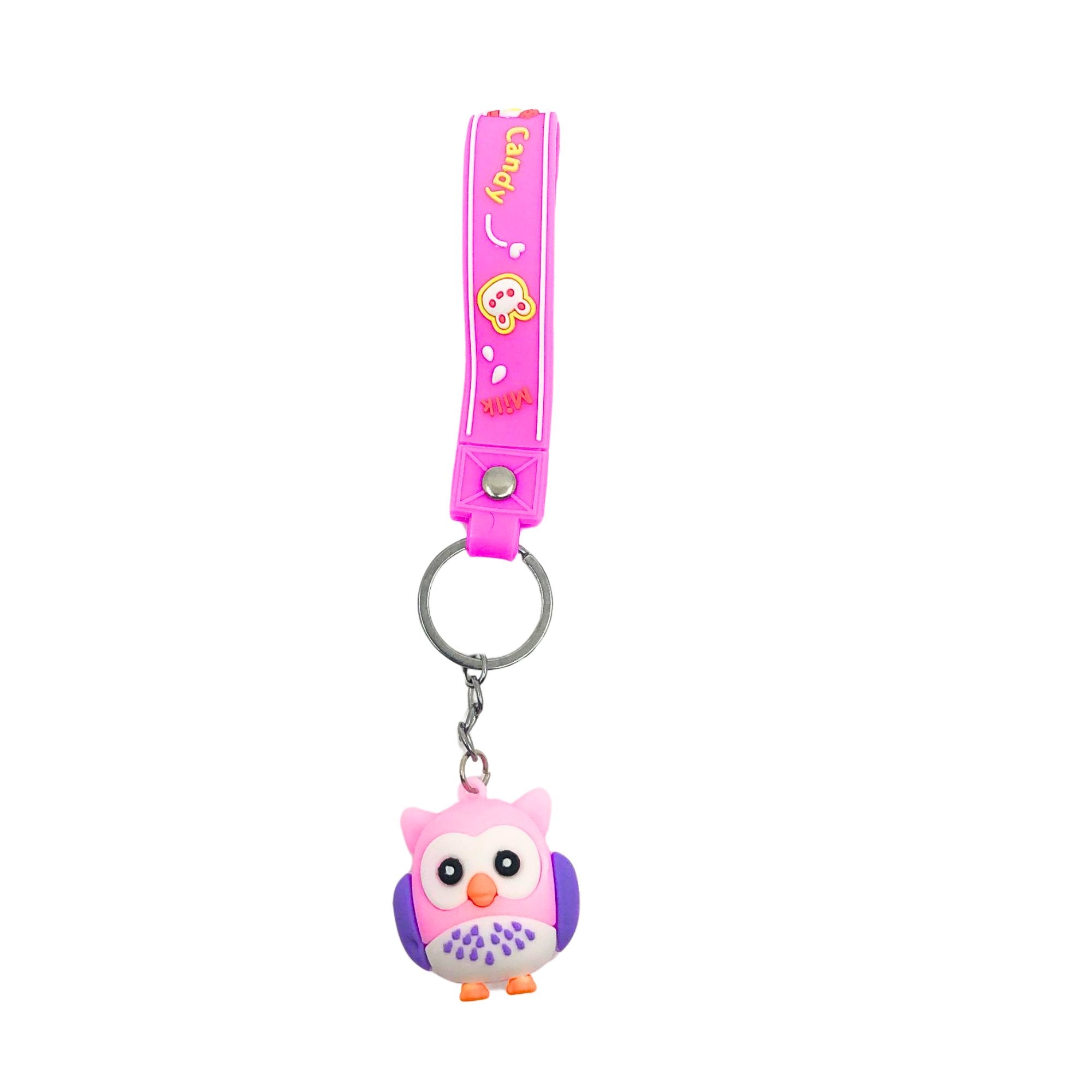 Owl Key Chain – Fun and Colorful Accessory for Sweet Style on the Go: 1 Pack Keychain Novelty & Souvenir Catalog product