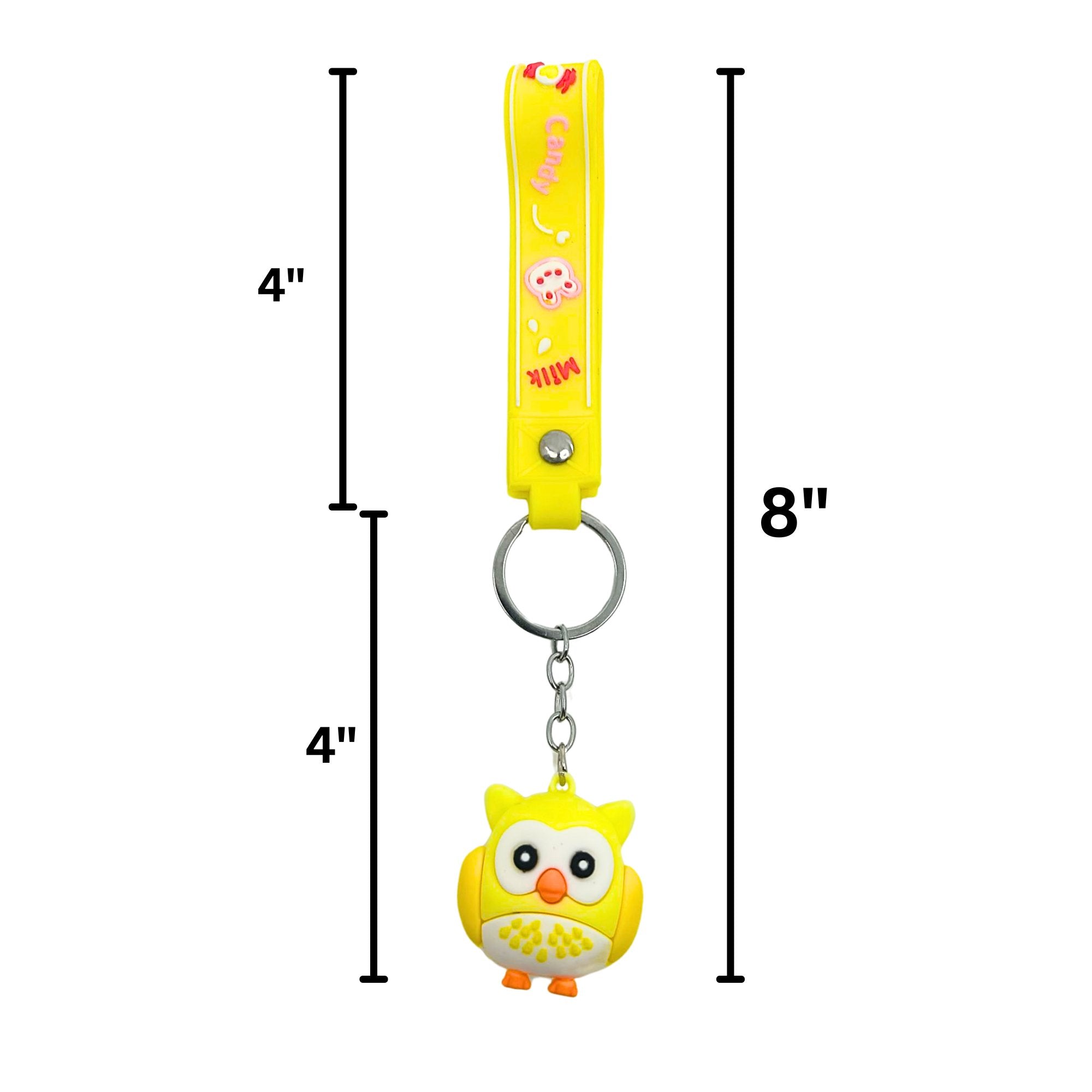 Owl Key Chain – Fun and Colorful Accessory for Sweet Style on the Go: 1 Pack Keychain Novelty & Souvenir Catalog product