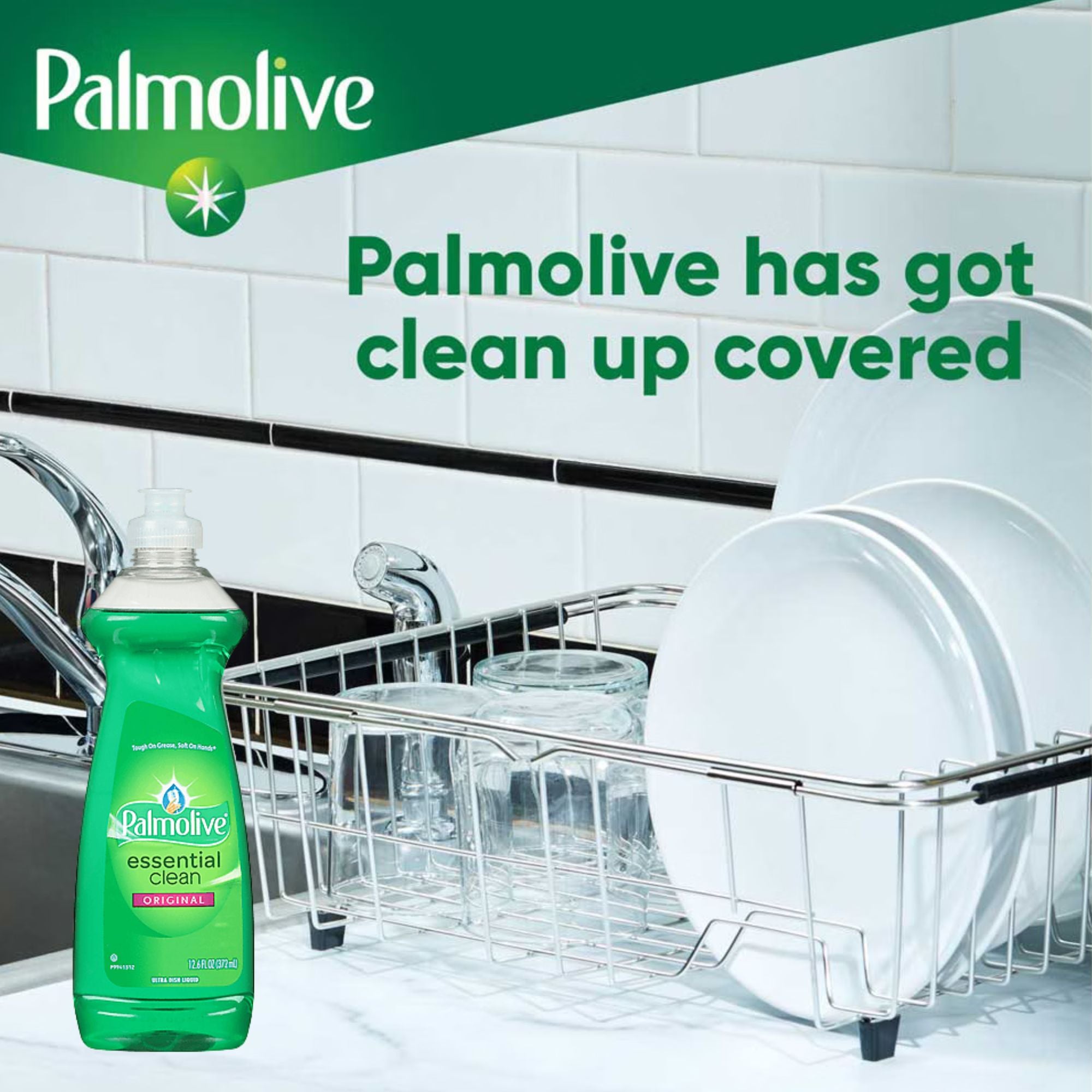 Palmolive Essential Clean Original Dish Soap, 12.6 fl oz Dish Detergent & Soap product image 5