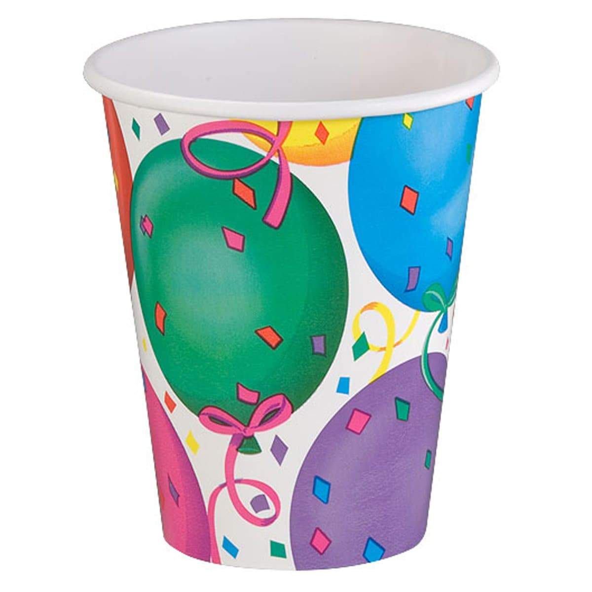 Paper Cups Healy's Balloons Hot Cold 9 oz 12 Pack Kitchen Catalog,Paper Cups main product image