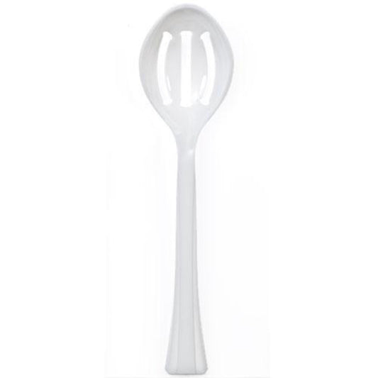 Pearl Plastic Slotted Salad Heavy Weight Serving Spoon 