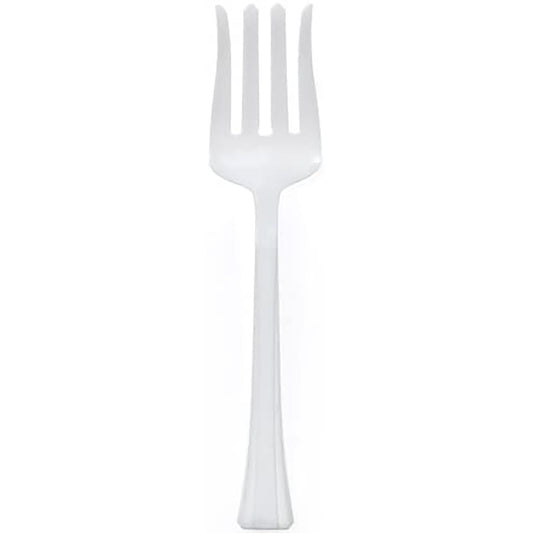 Pearl Plastic Salad Heavy Weight Serving Fork