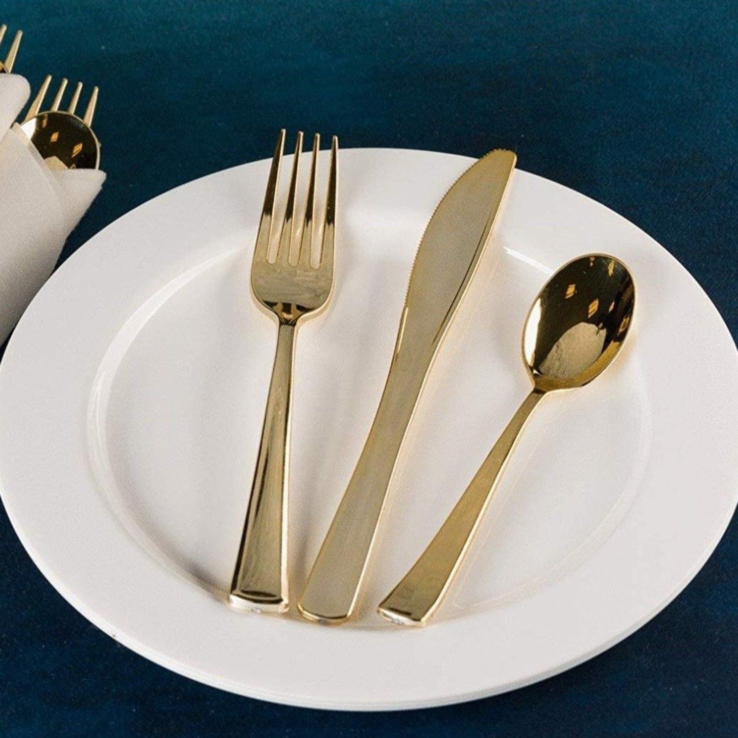 Pearl White Magnificence Heavy weight Plastic Dinner Plate