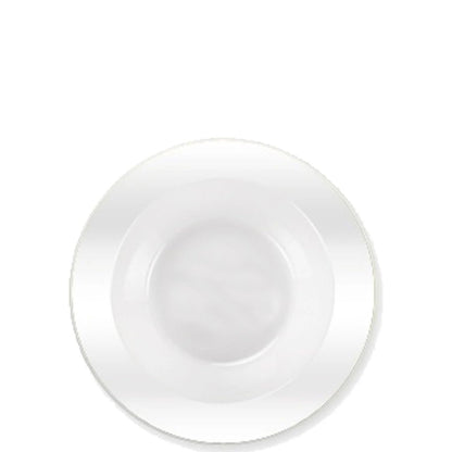 Pearl White Magnificent Heavyweight Plastic Bowls