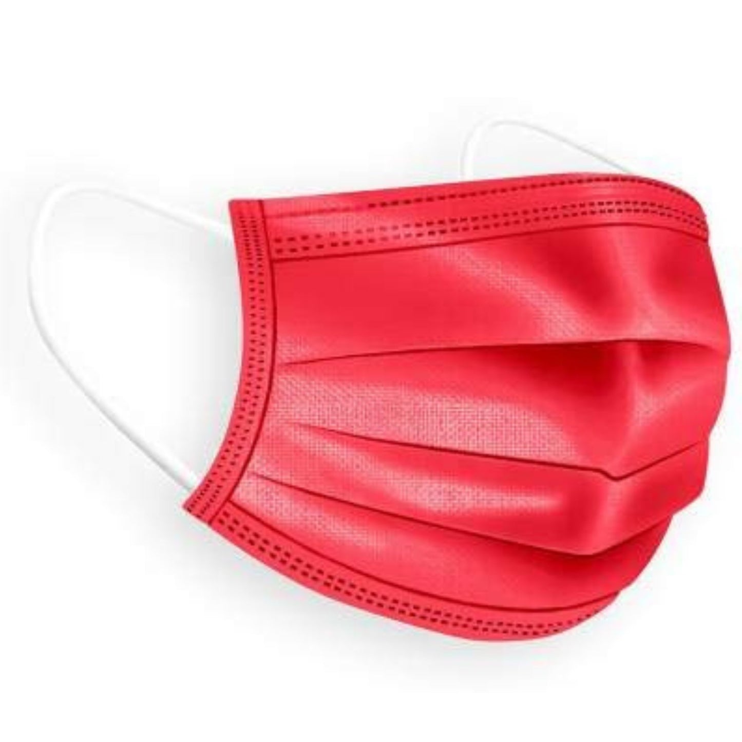 Disposable 3-Ply Face Masks with Elastic Earloops