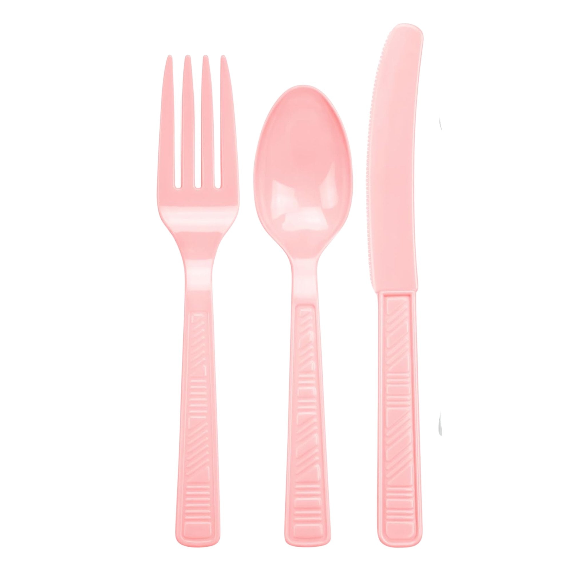 Disposable Pink Combo Cutlery Set: 48 Pack Kitchen Catalog, Cutlery lifestyle use image