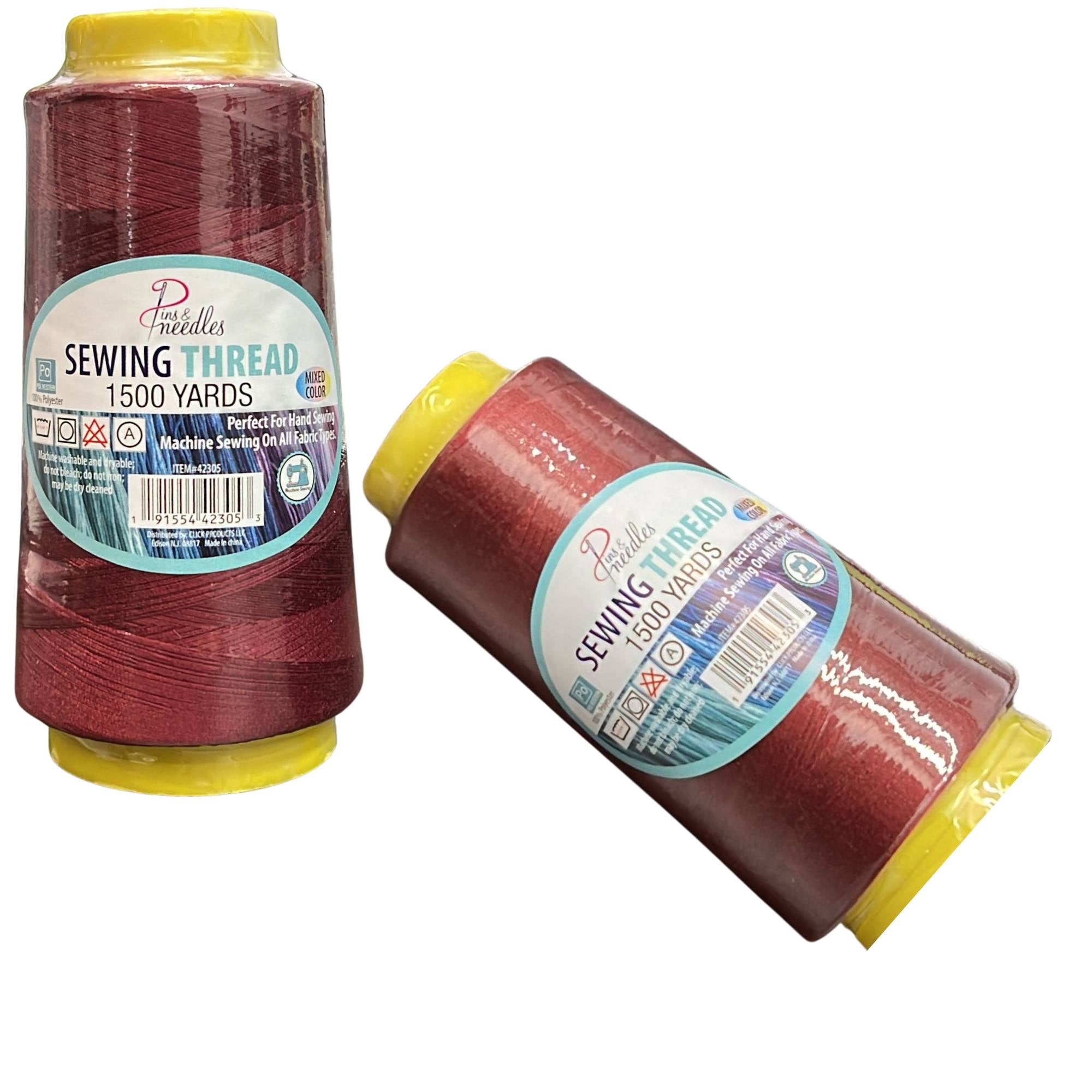 1500 Yards Pins & Needles Sewing Thread:1 Pack DIY product image 11