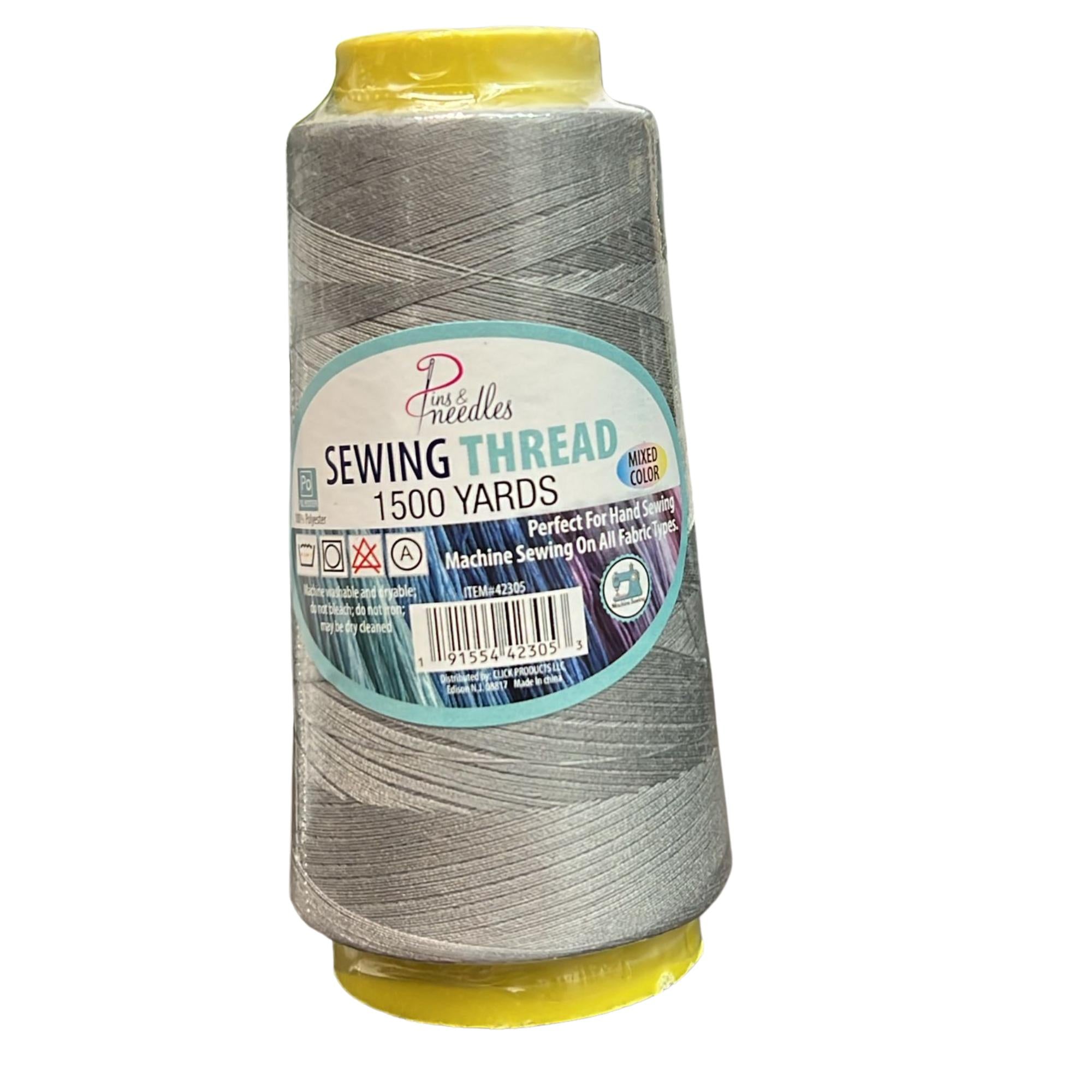 1500 Yards Pins & Needles Sewing Thread:1 Pack DIY product image 8