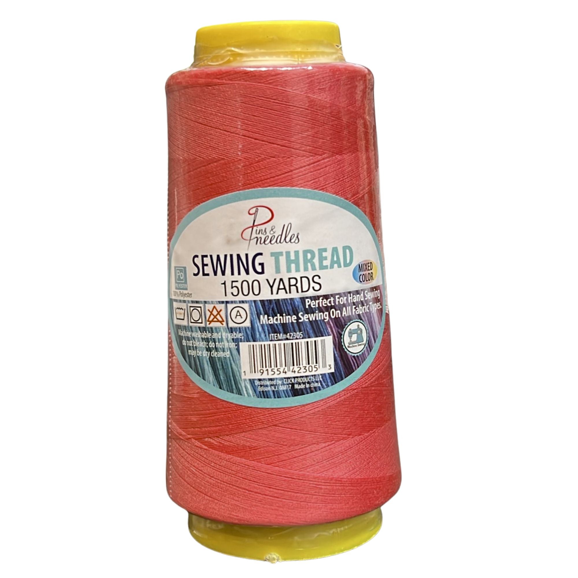 1500 Yards Pins & Needles Sewing Thread:1 Pack DIY product image 6