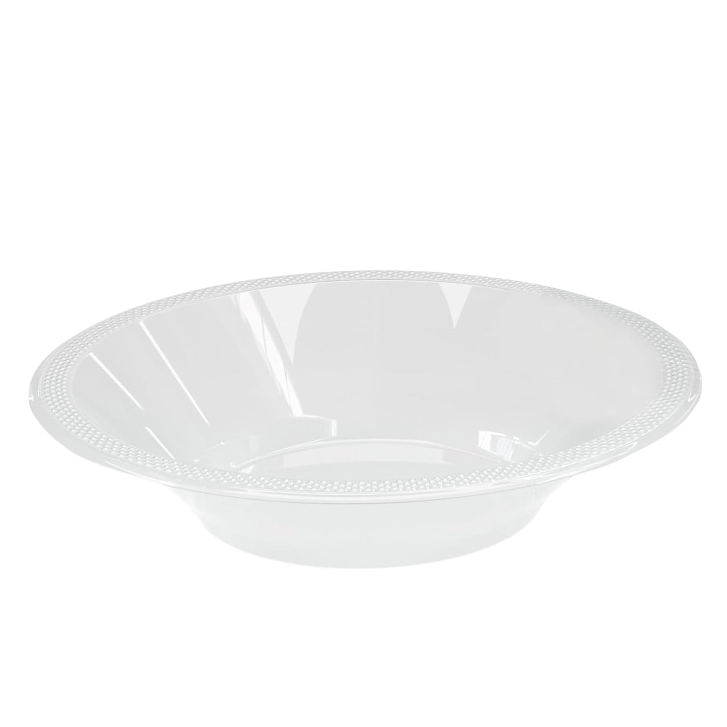 Disposable 15oz Clear Plastic Bowl: