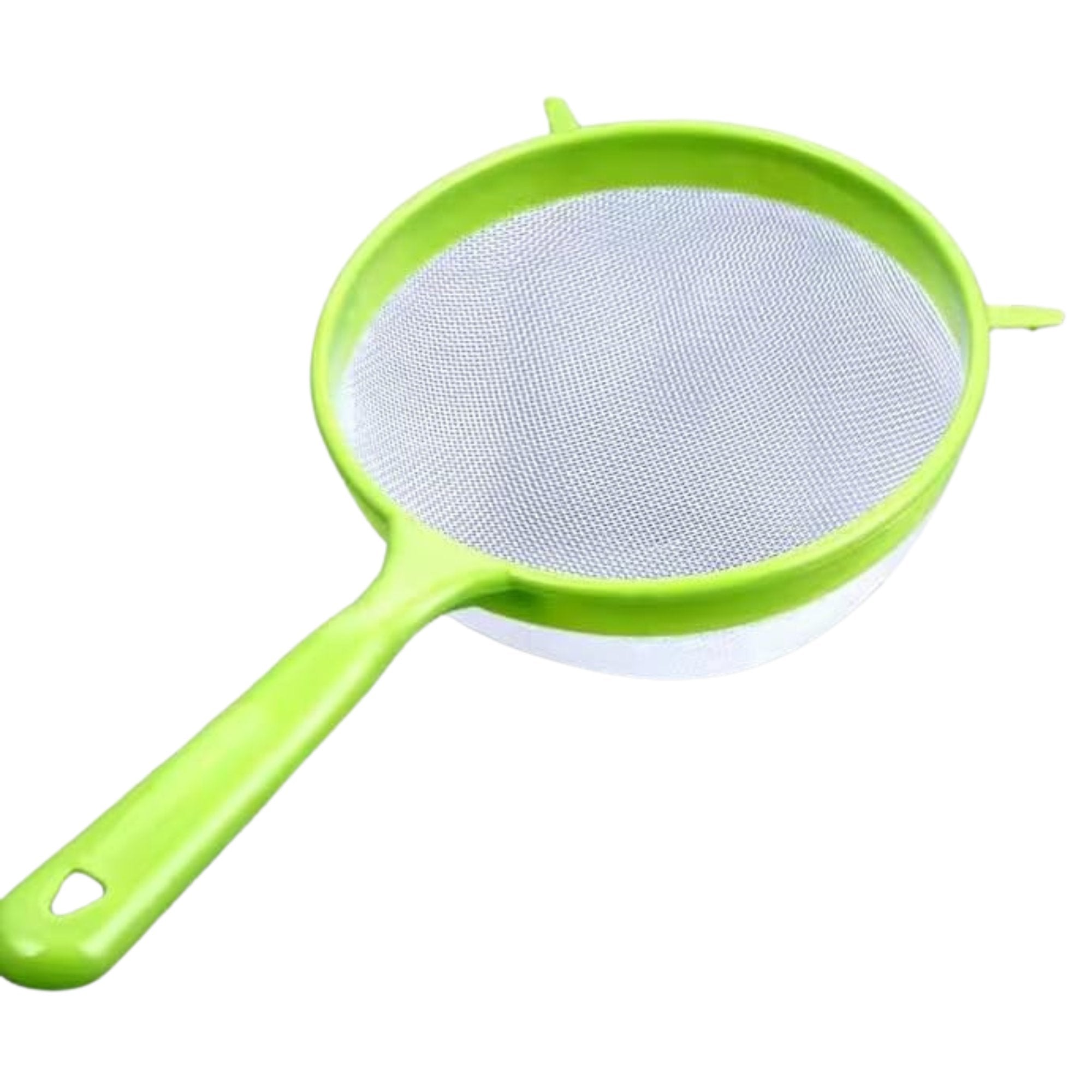 8" Plastic Fine Mesh Sifter with Handle: 1 Pack Strainers Kitchen Accessories size and feature image
