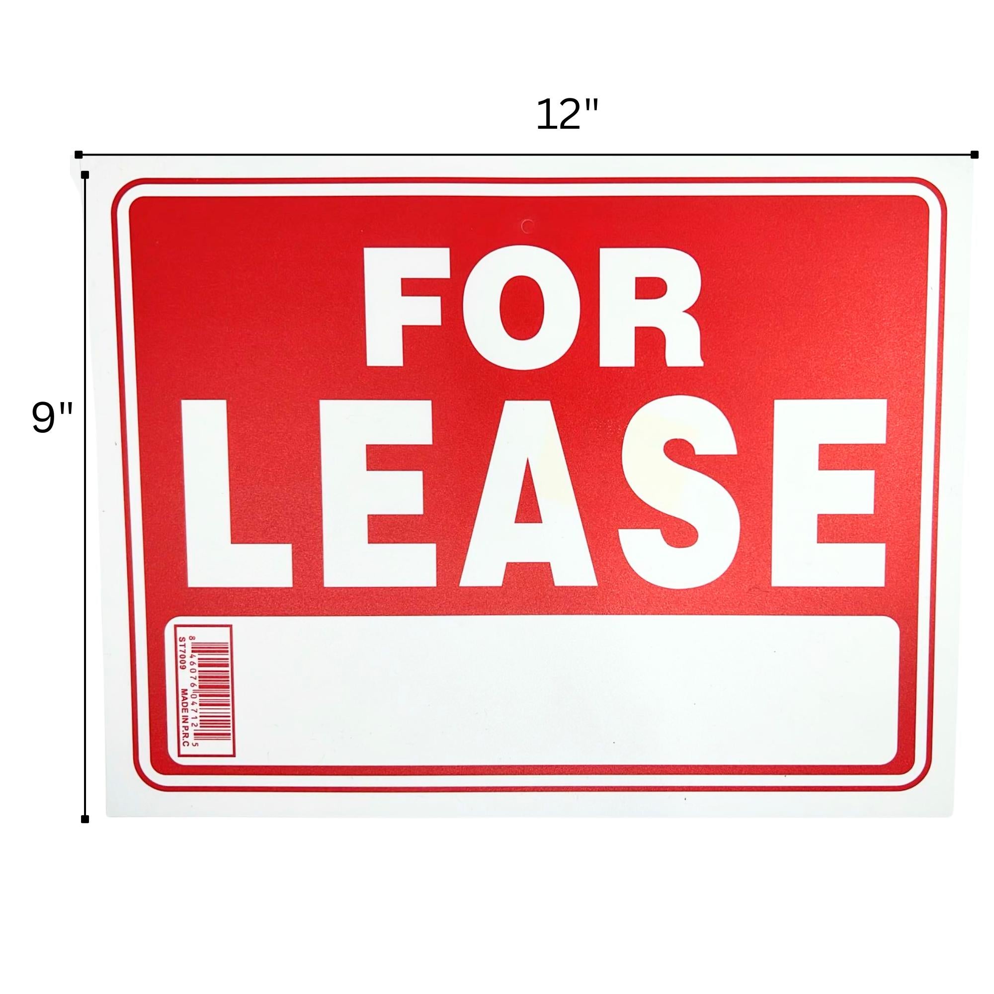 9"X12" "FOR SALE" Plastic Signage Sign 1 Pack Retail & Sale Signs Outdoor product detail image