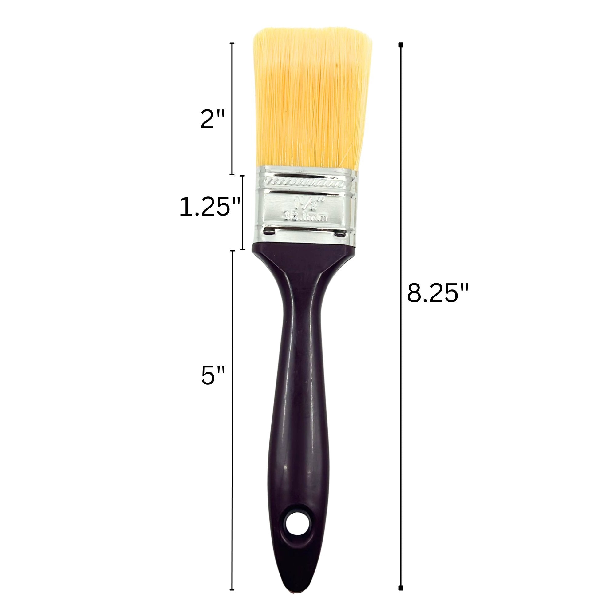 Plastic Handle Paint Brushes: Set of 3 Maintenance size and feature image