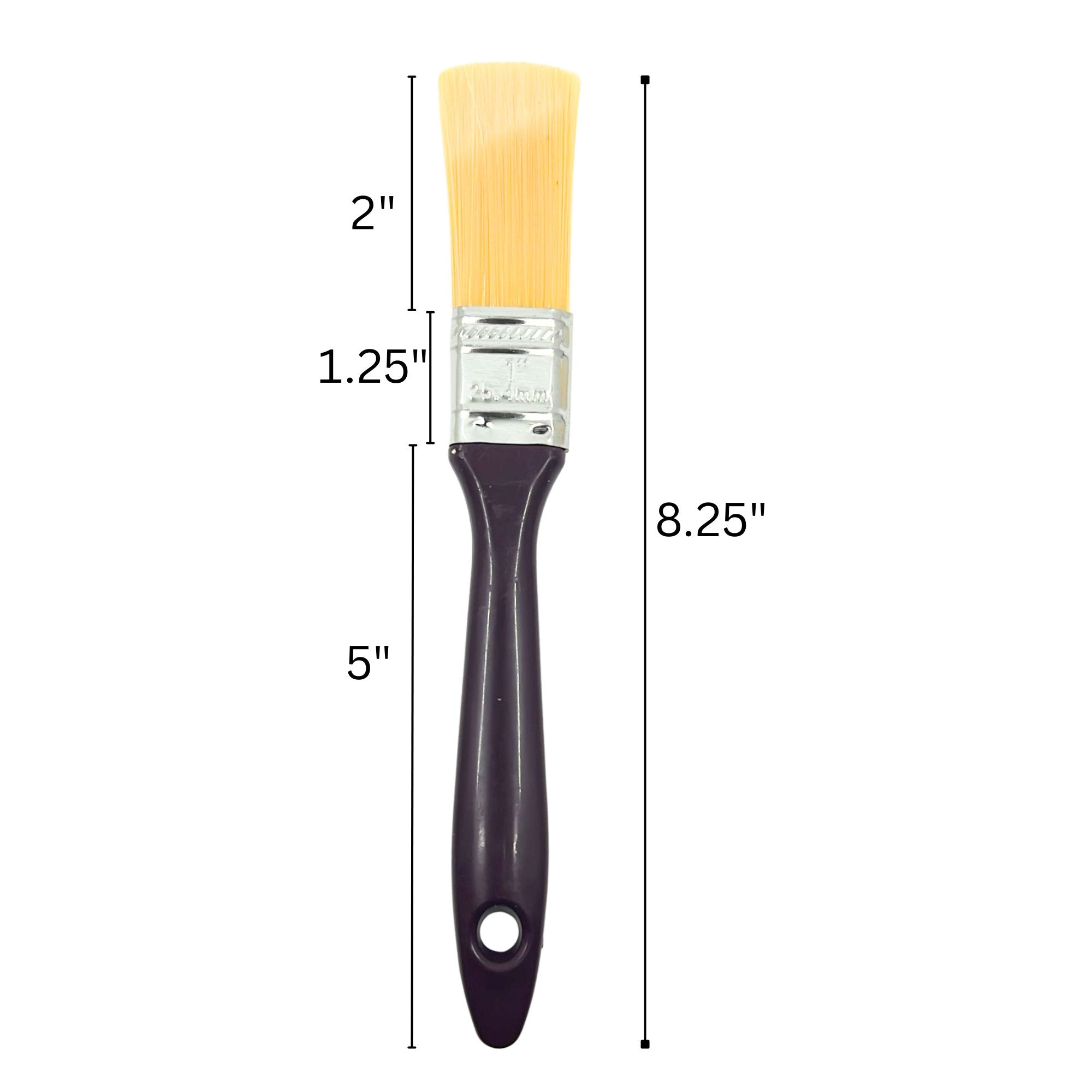 Plastic Handle Paint Brushes: Set of 3 Maintenance lifestyle use image