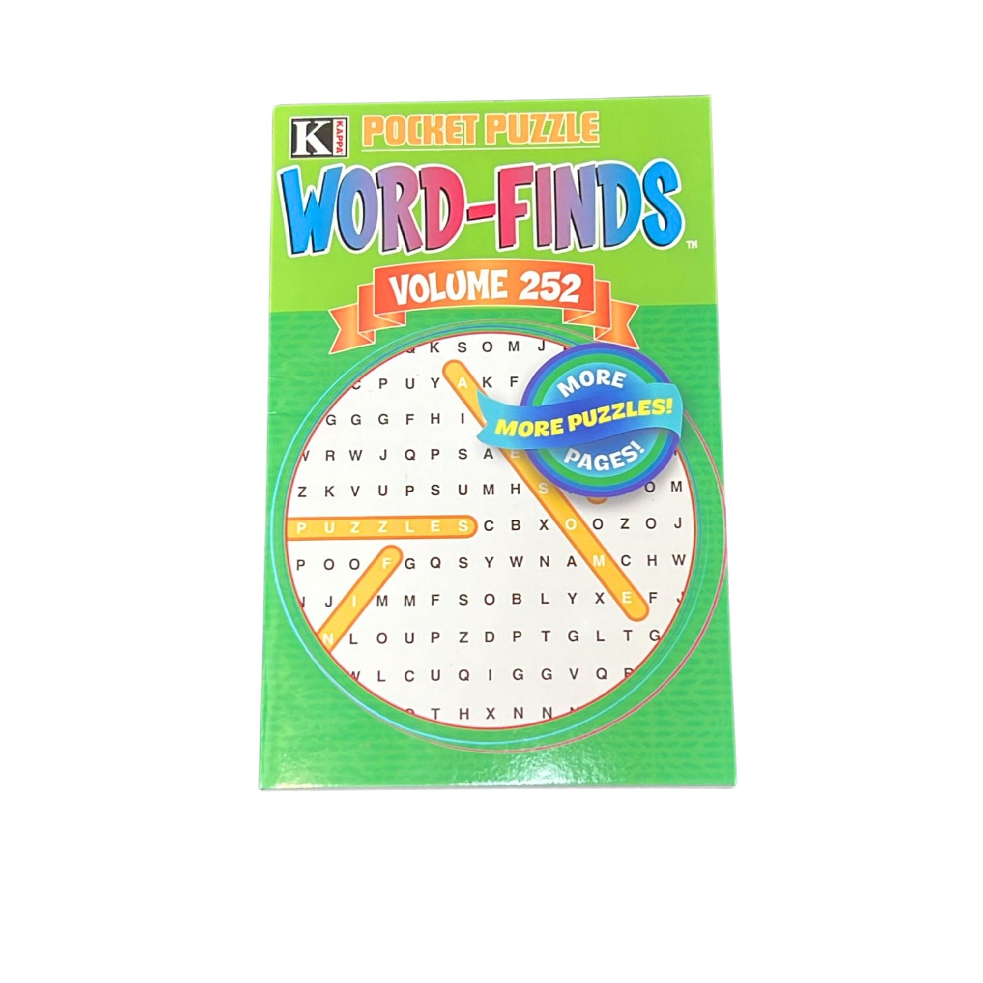 Pocket Puzzle Word Find – Fun Brain Boost Anytime, Anywhere Puzzles Book Puzzle main product image