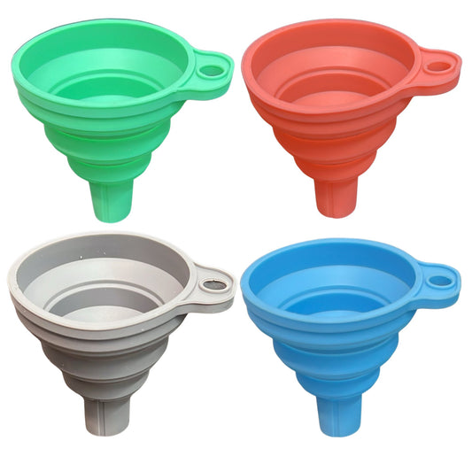 Foldable Silicone Collapsible Funnels1CT