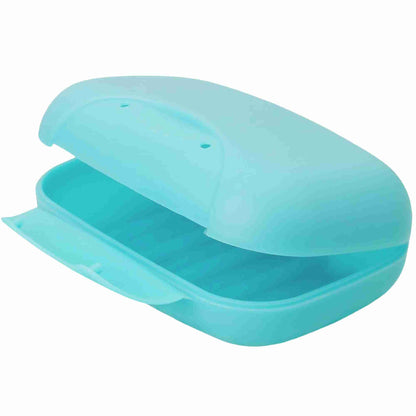Portable Plastic Soap Leak-Proof Box Holder/Soap Dish