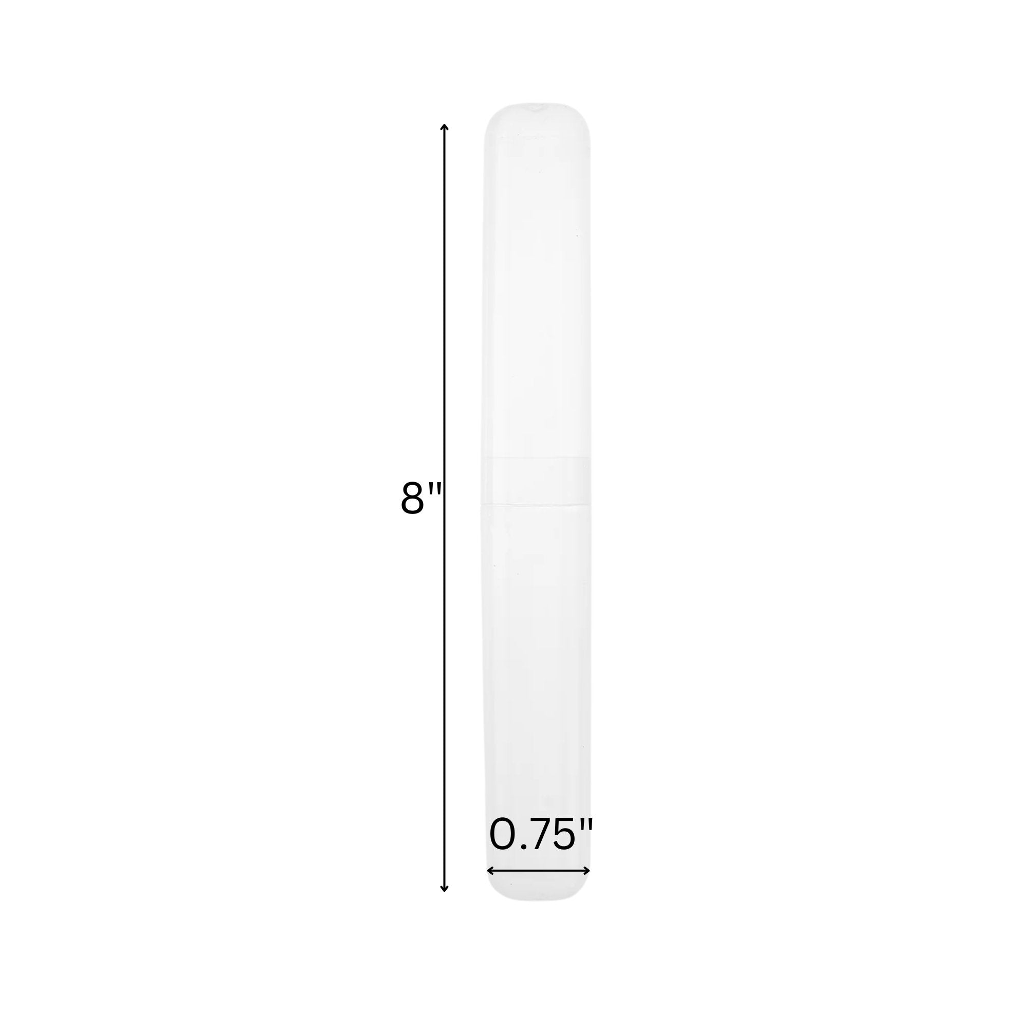 Portable Plastic Toothbrush Case/Holder/Box for Traveling & Camping: 4 Pack Toothbrushes Dental product detail image