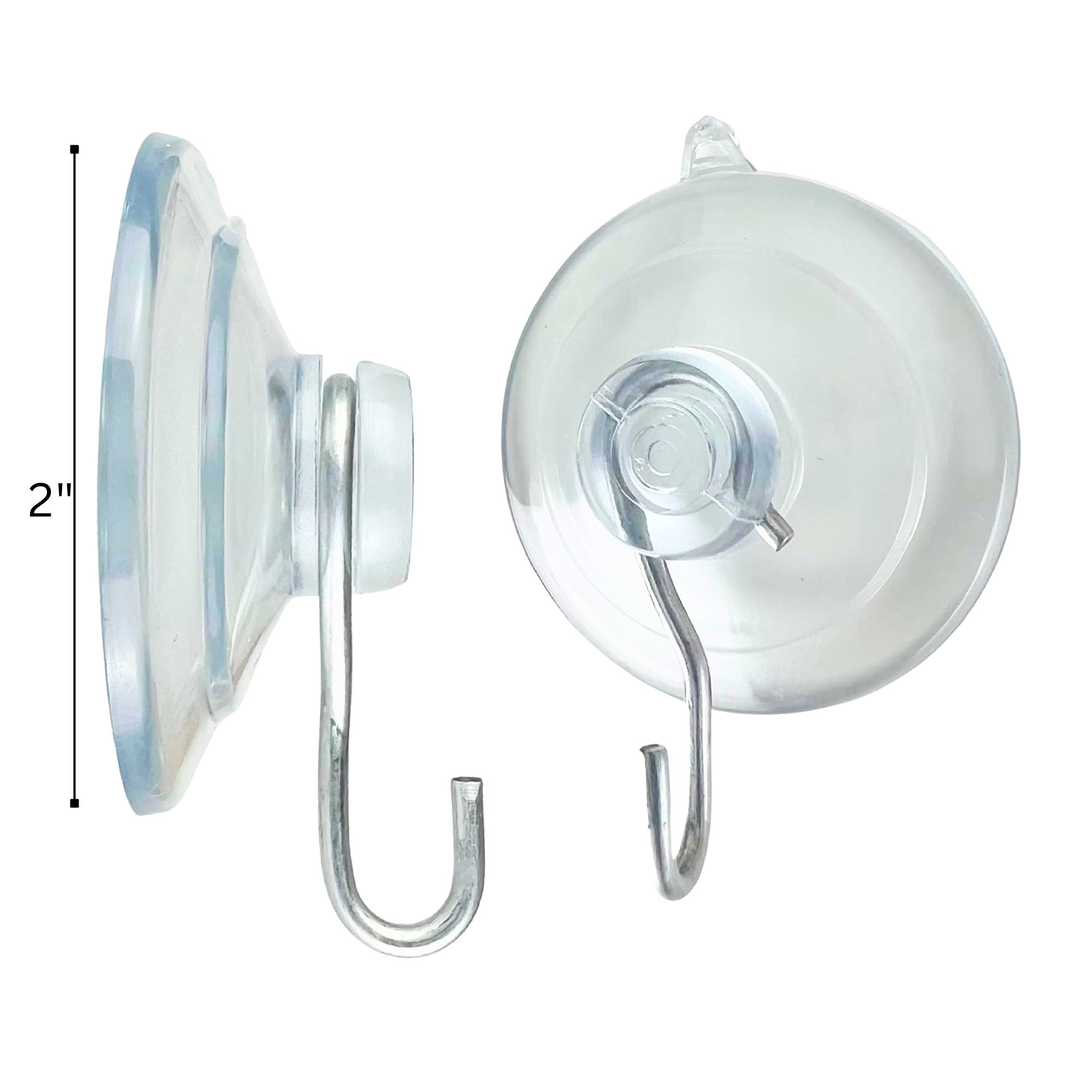 2" Pothook Suction Cup Pothook Punch: 8 Pack Suction Cups & Hooks Hardware product detail image