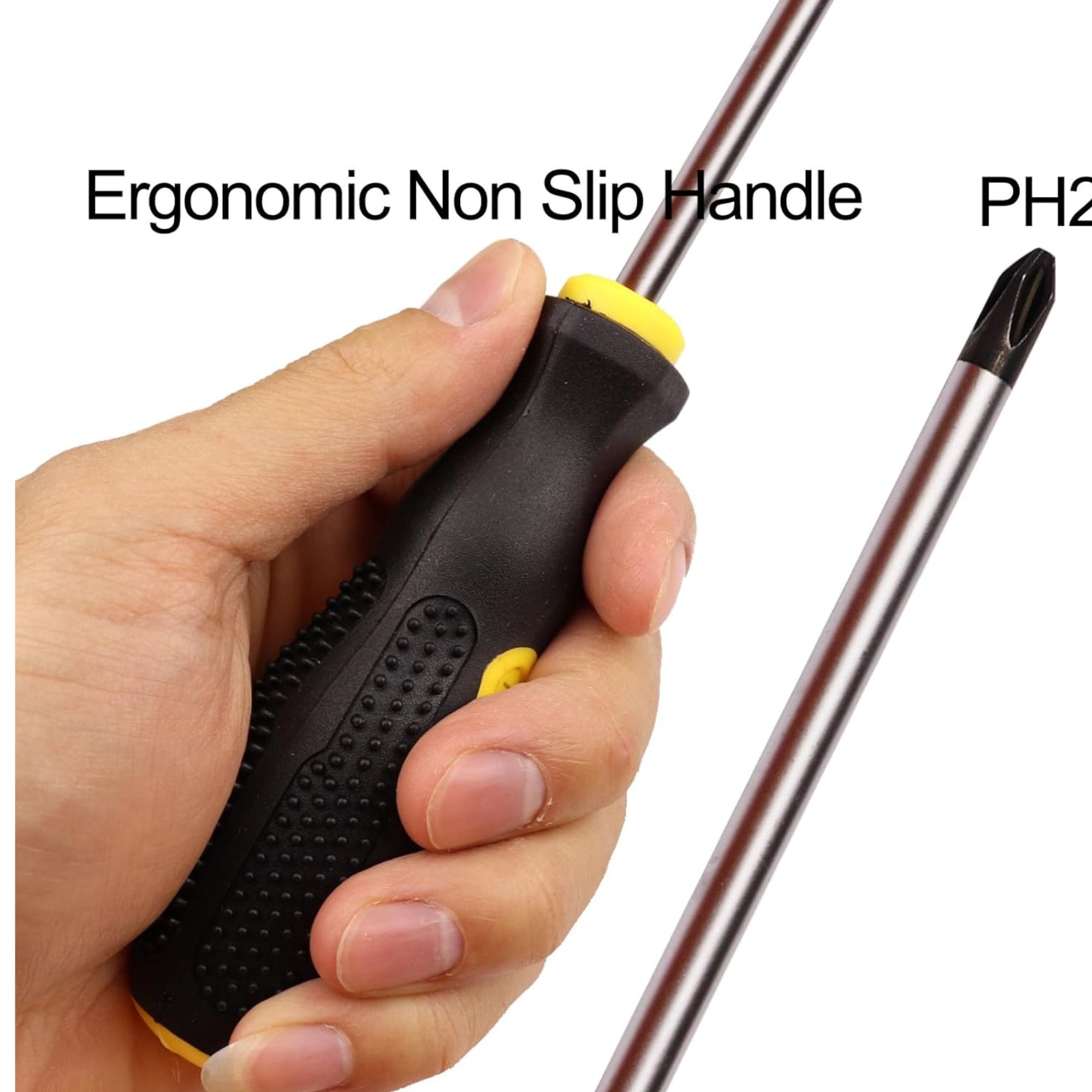 6x100mm Phillips Screwdriver:1 Pack Phillips Screwdrivers Home Tools lifestyle use image