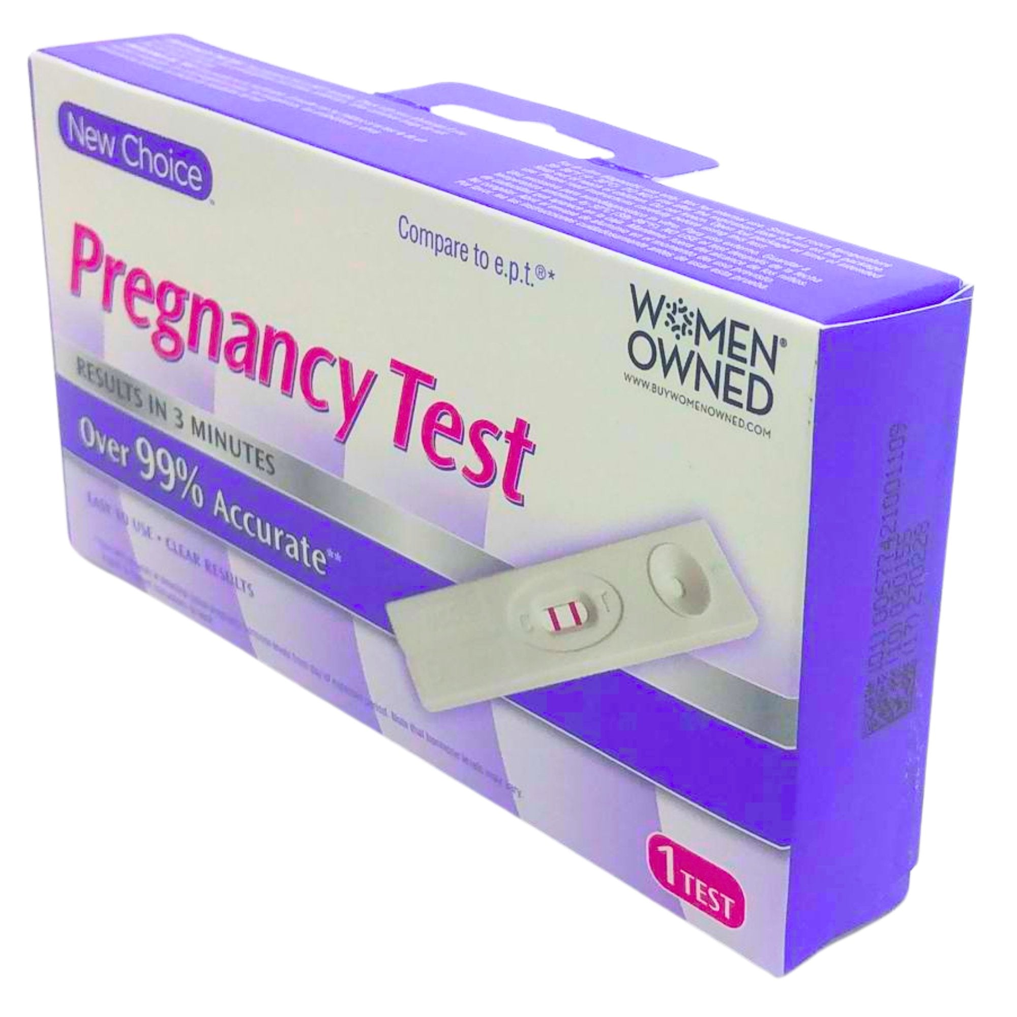 Pregnancy Test – Fast & Accurate Results in Just 3 Minutes: 1 Pack health Personal Care pregnancy test size and feature image