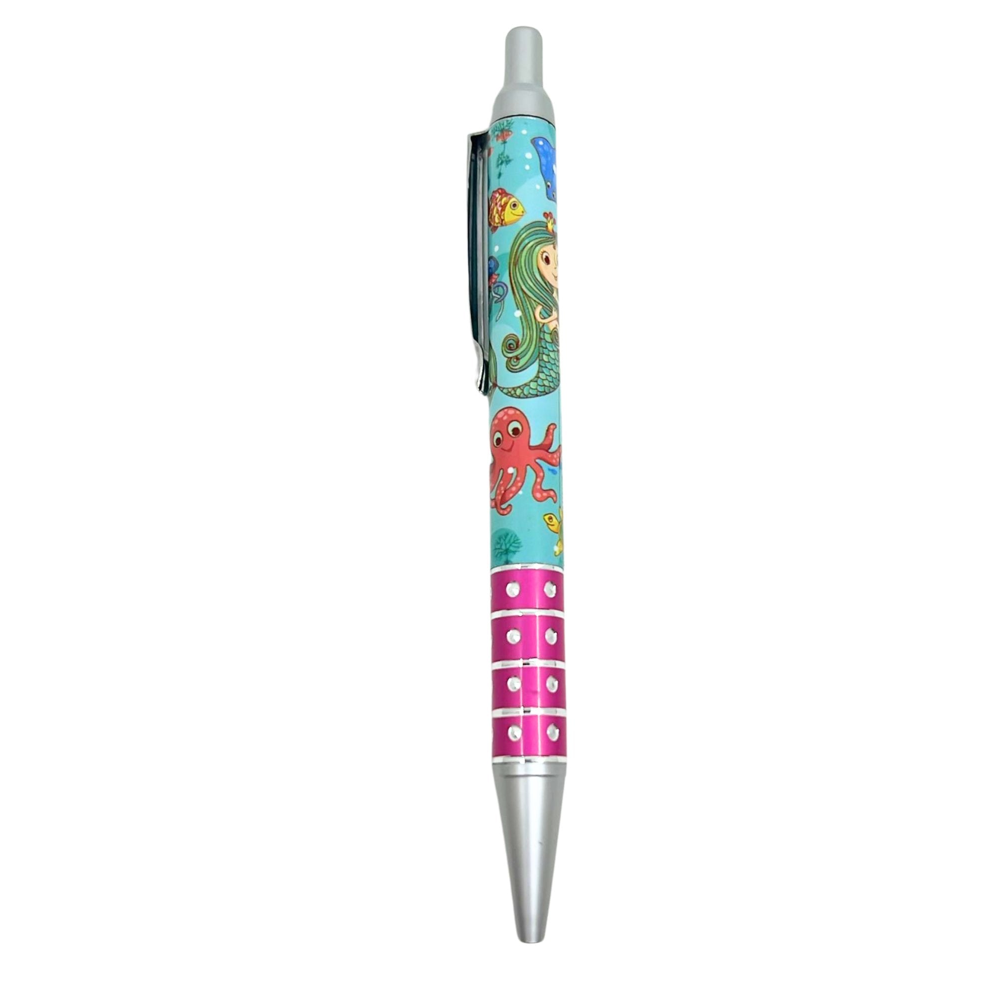 Princess Pen with Soft Pink Grip: 1 Pack Ballpoint Pens Ballpoint Pens School lifestyle use image