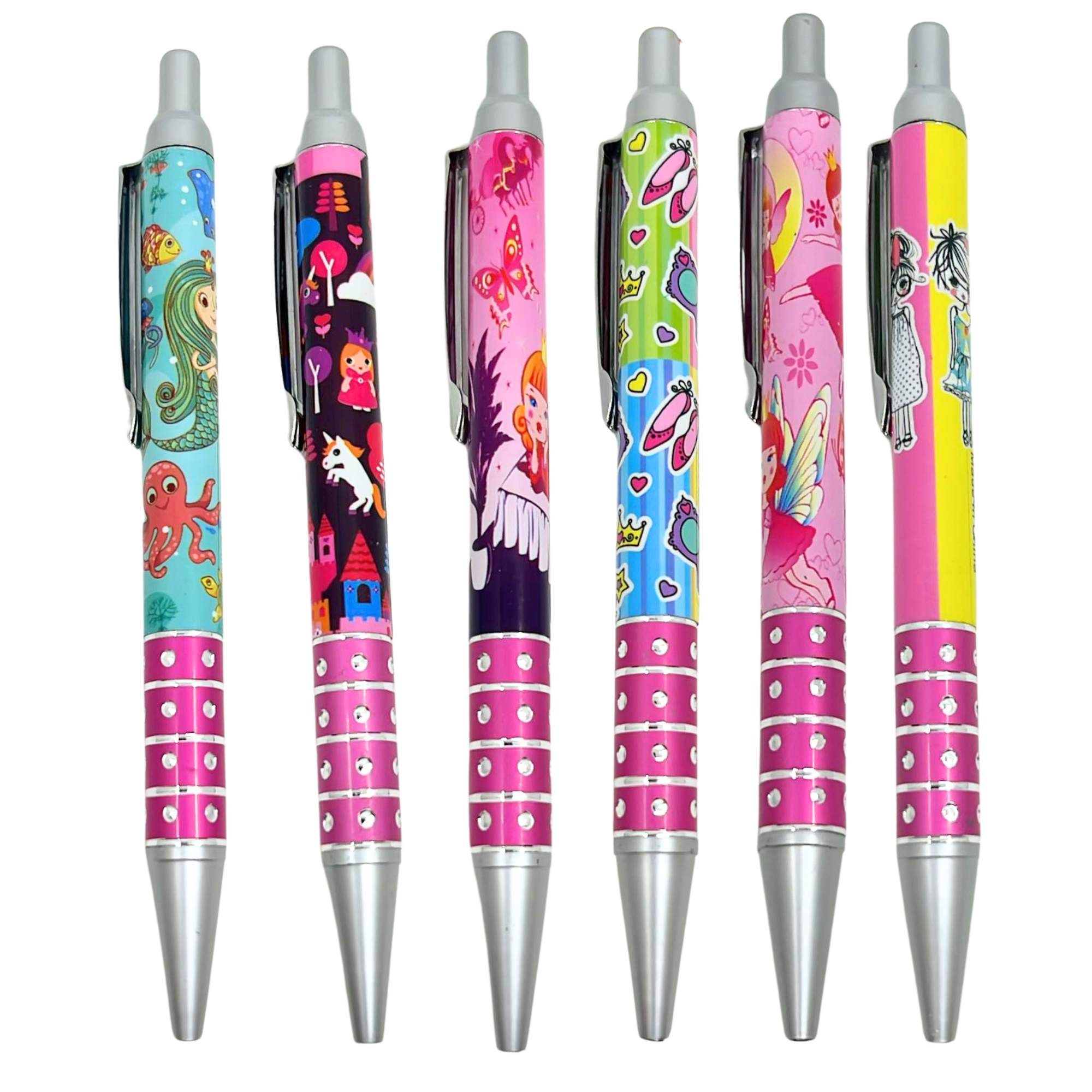 Princess Pen with Soft Pink Grip: 1 Pack Ballpoint Pens Ballpoint Pens School main product image