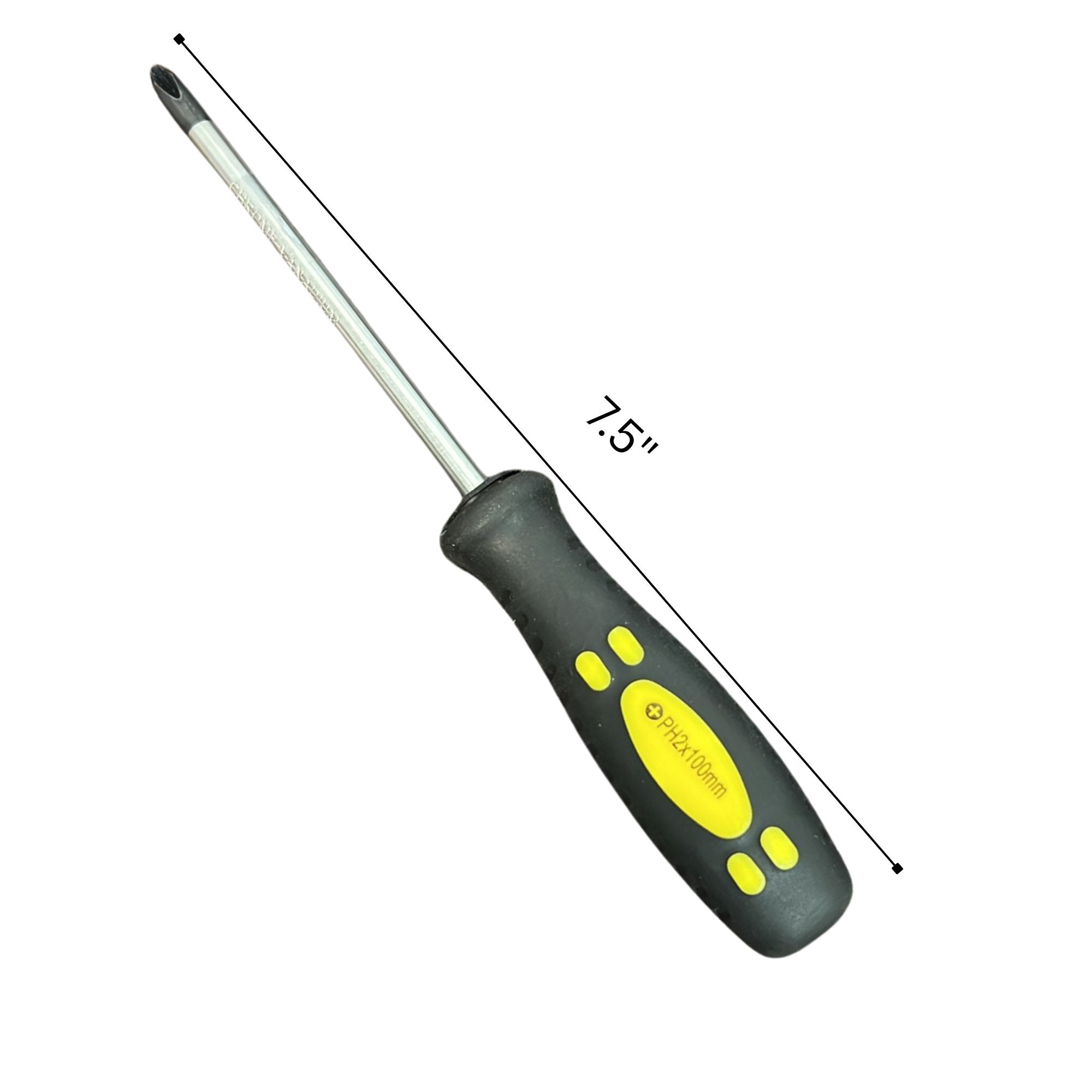 6x100mm Phillips Screwdriver:1 Pack Phillips Screwdrivers Home Tools product detail image