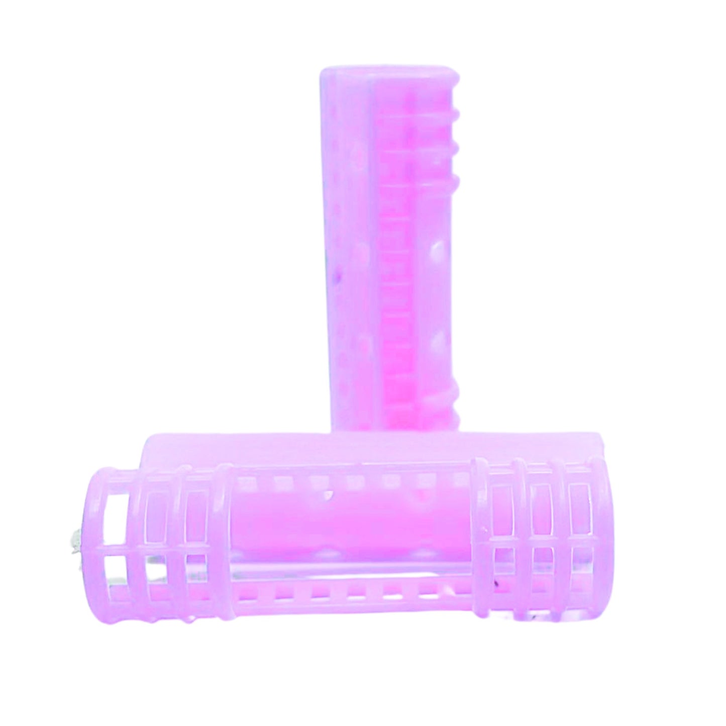 Purple Snap-On Small Magnetic Hair Rollers