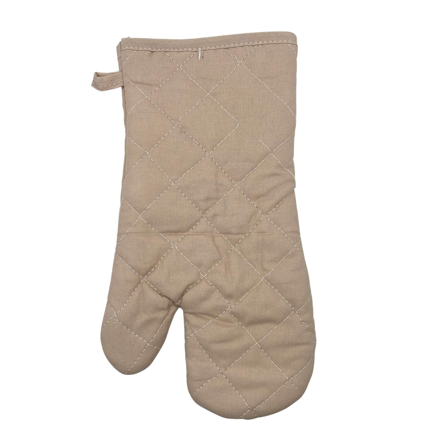 Quilted Cotton Heat Resistant Oven Mitt