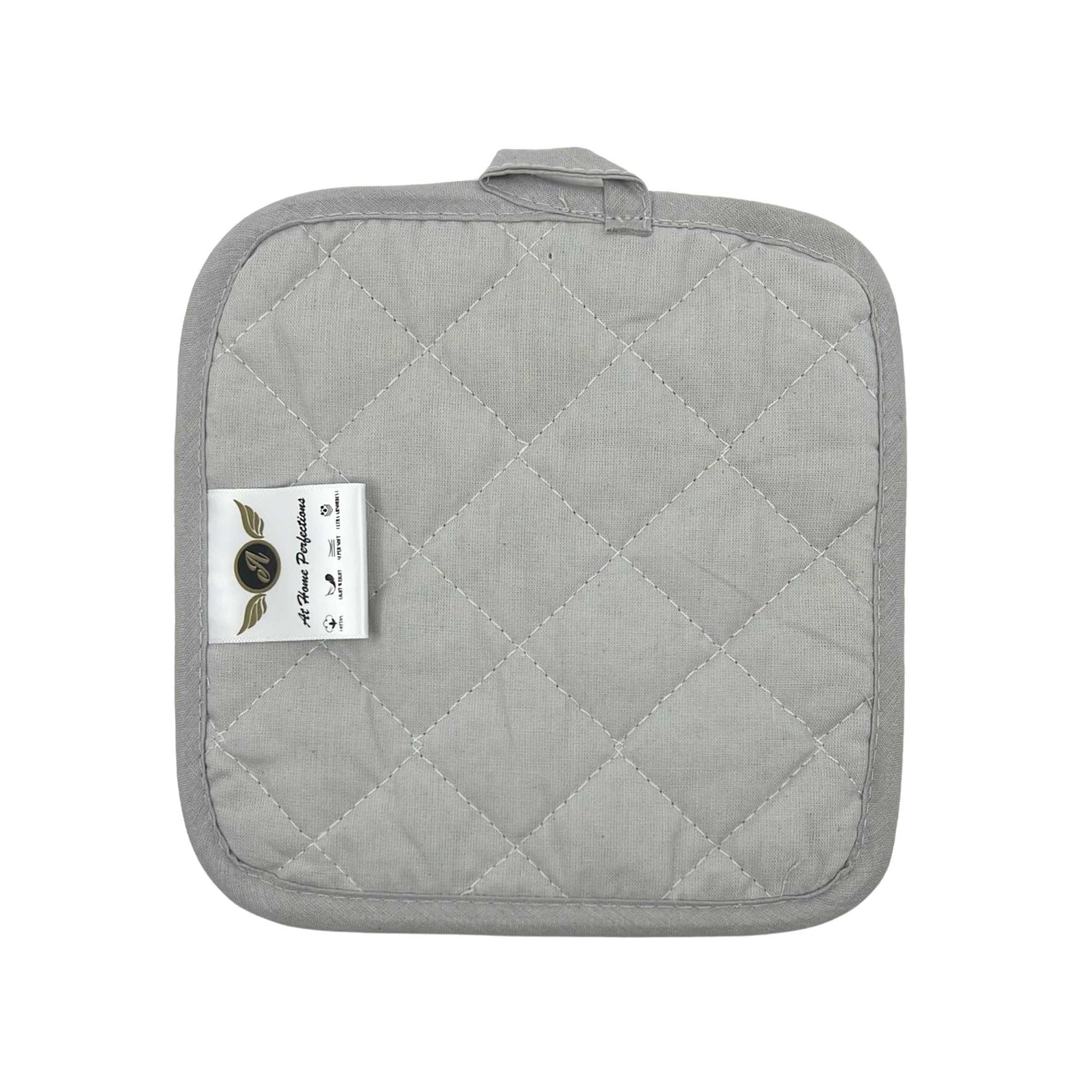 Quilted Cotton Heat Resistant Pot Holder for Oven: 1 Pack Oven mitts Baking potholder lifestyle use image