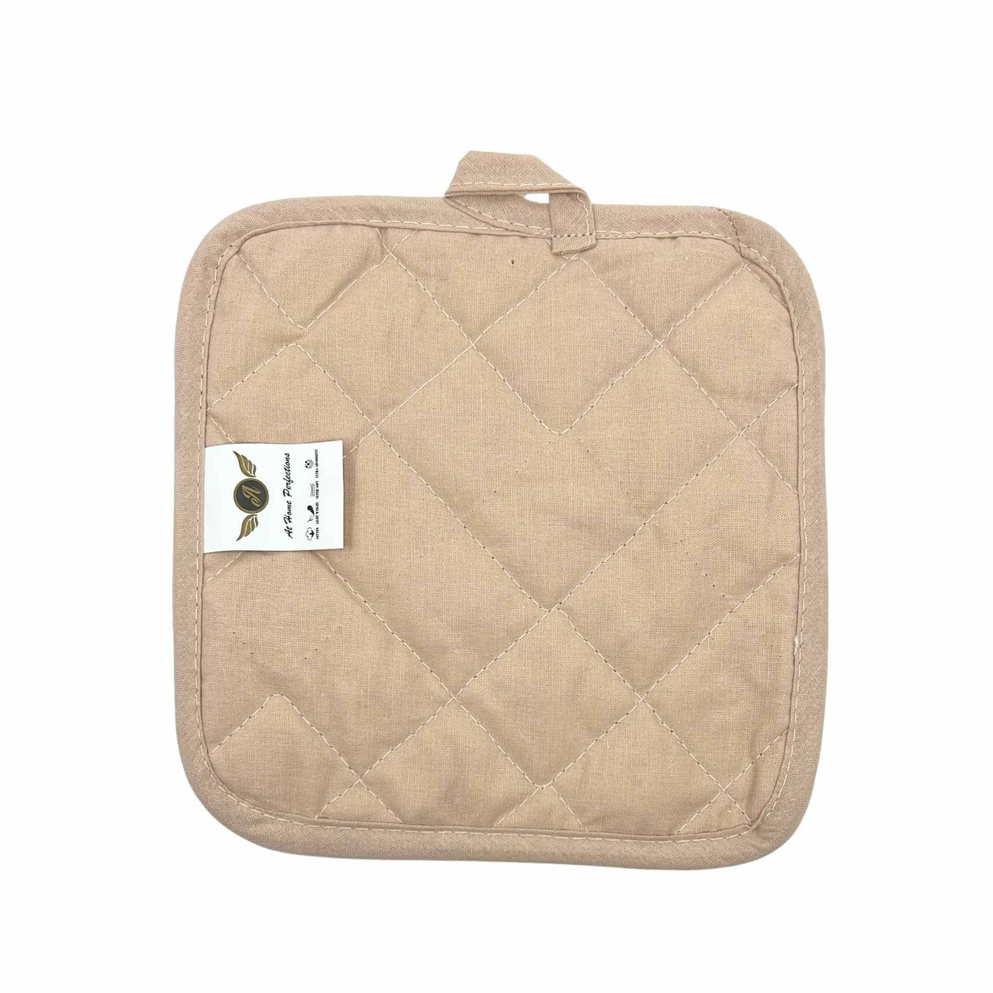 Quilted Cotton Heat Resistant Pot Holder for Oven: 1 Pack Oven mitts Baking potholder product image 5