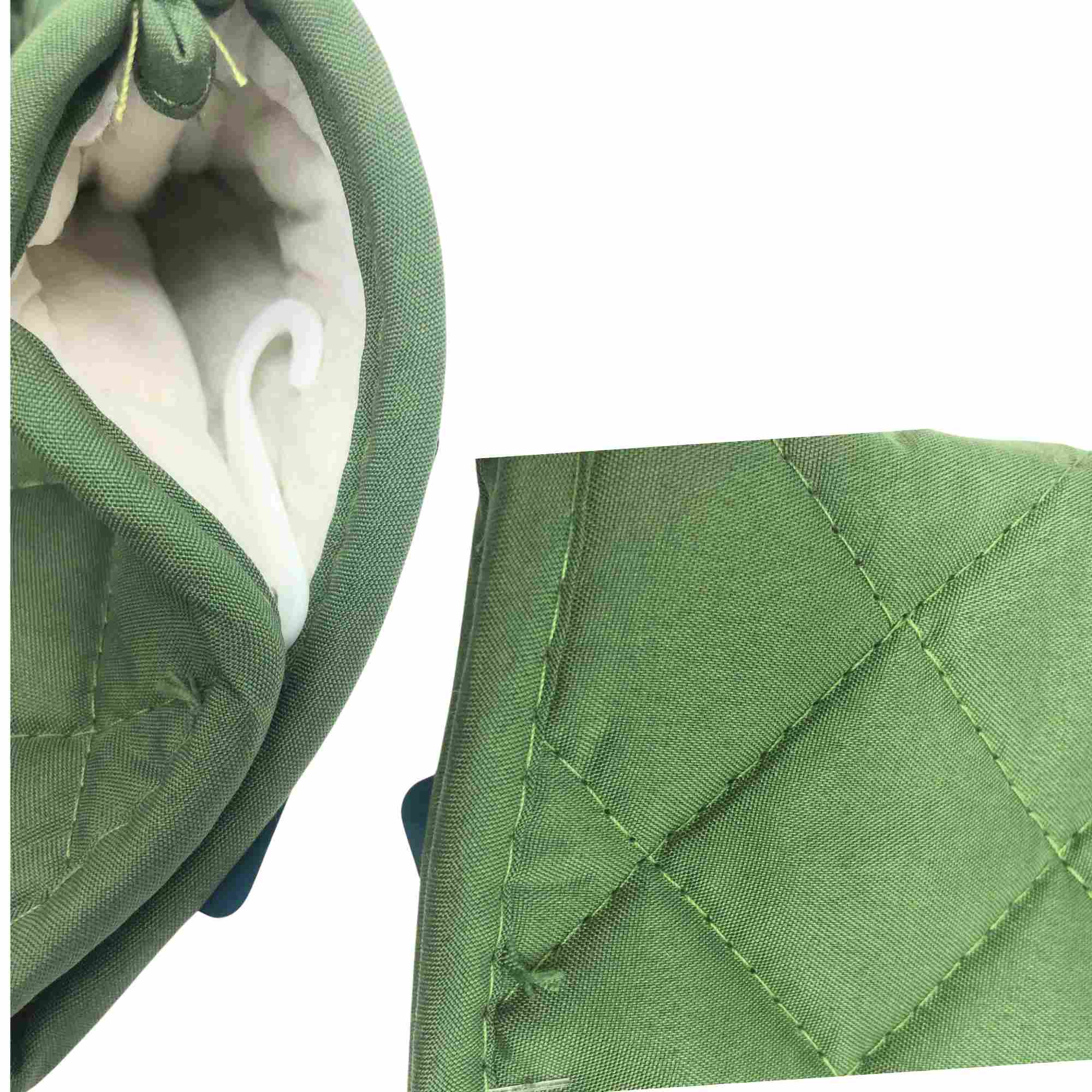 Quilted Cotton Solid Oven Mitt – Heat Resistant Protection: 1 Pack Kitchen Tools & Utensils Baking product image 6