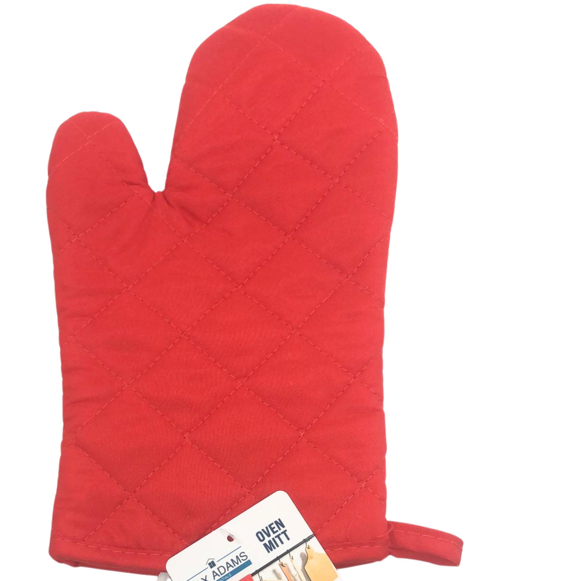 Quilted Cotton Solid Oven Mitt – Heat Resistant Protection: 1 Pack Kitchen Tools & Utensils Baking size and feature image