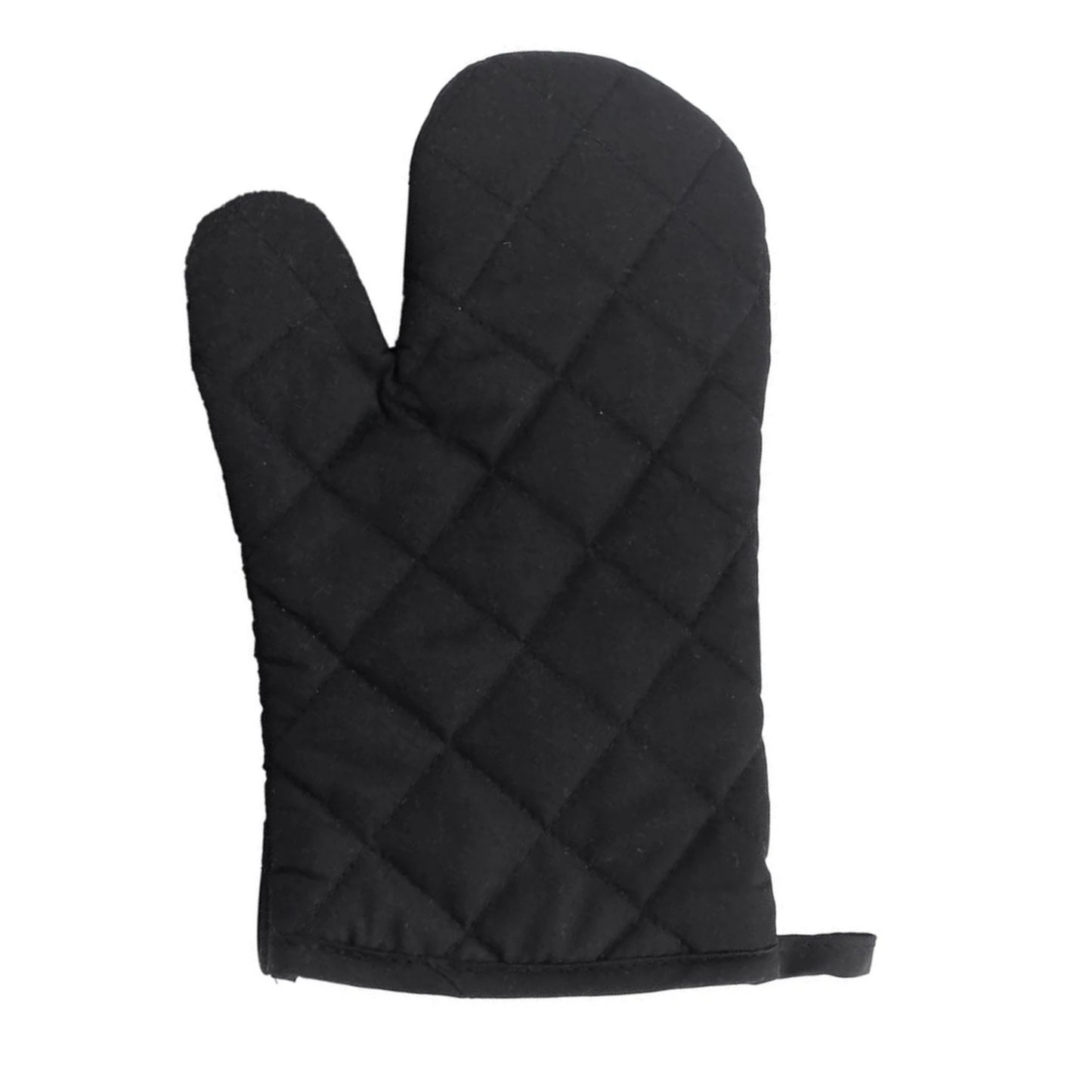 Quilted Cotton Solid Oven Mitt – Heat-Resistant Protection