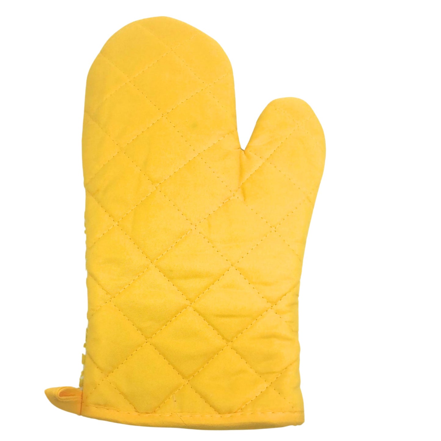 Quilted Cotton Solid Oven Mitt – Heat-Resistant Protection