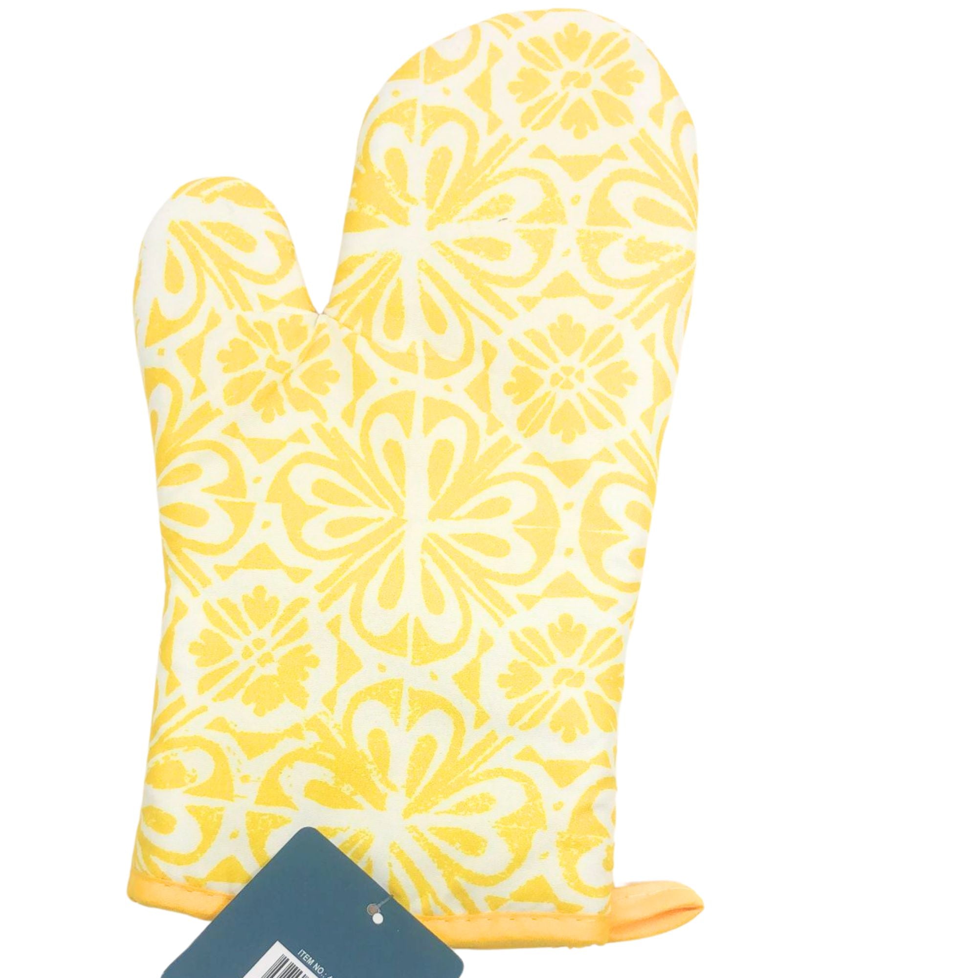 Quilted Cotton Solid Oven Mitt – Heat Resistant Protection: 1 Pack Oven mitts Baking Mitt main product image