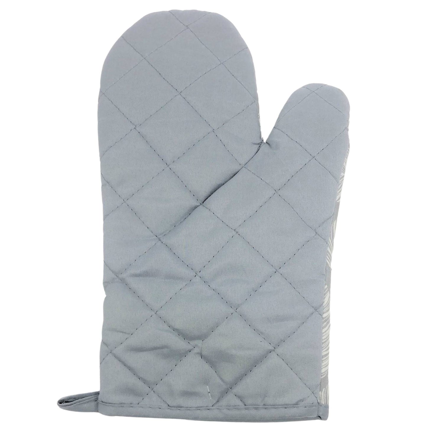 Quilted Cotton Solid Oven Mitt – Heat-Resistant Protection