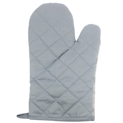 Quilted Cotton Solid Oven Mitt – Heat-Resistant Protection