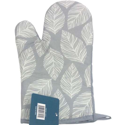 Quilted Cotton Solid Oven Mitt – Heat-Resistant Protection