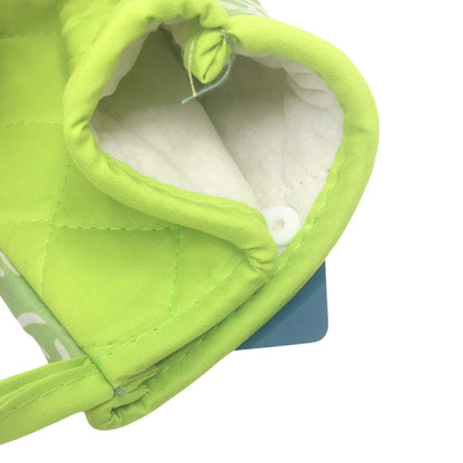 Quilted Cotton Solid Oven Mitt – Heat-Resistant Protection