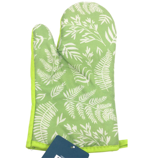 Quilted Cotton Solid Oven Mitt – Heat-Resistant Protection