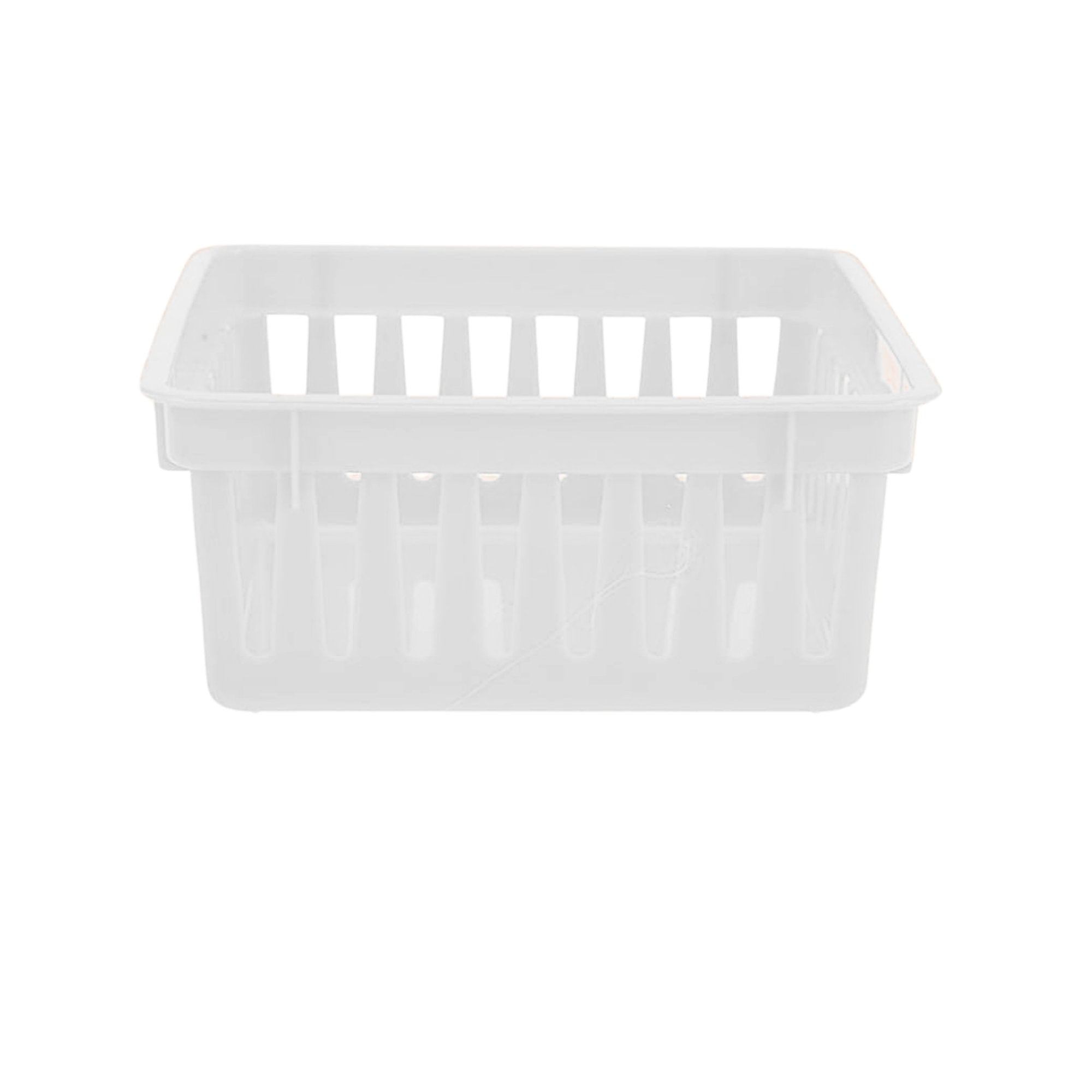 Rectangular 6.1 x 4.7 x 2.4 Inches Plastic Organizing Baskets: 2 Pack Basket Organizer product image 5