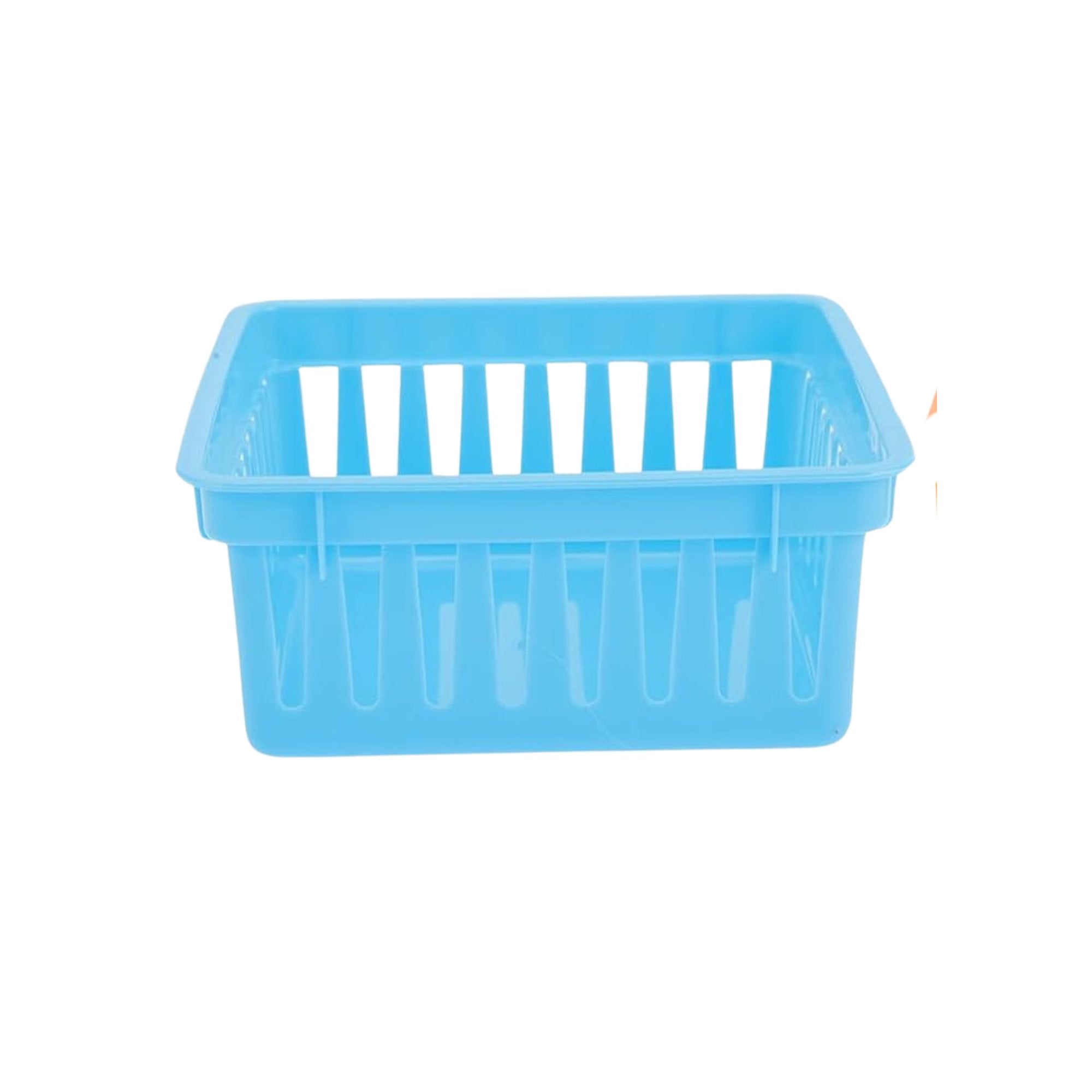 Rectangular 6.1 x 4.7 x 2.4 Inches Plastic Organizing Baskets: 2 Pack Basket Organizer product image 7