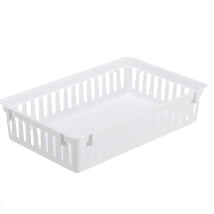 Rectangular Inches Plastic Organizing Baskets 