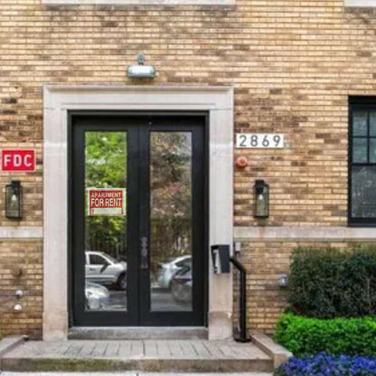 APARTMENT FOR RENT Plastic Signage Sign-1CT