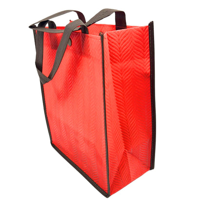 Reusable Fabric Gift Bag with Double Pockets and Safety Button