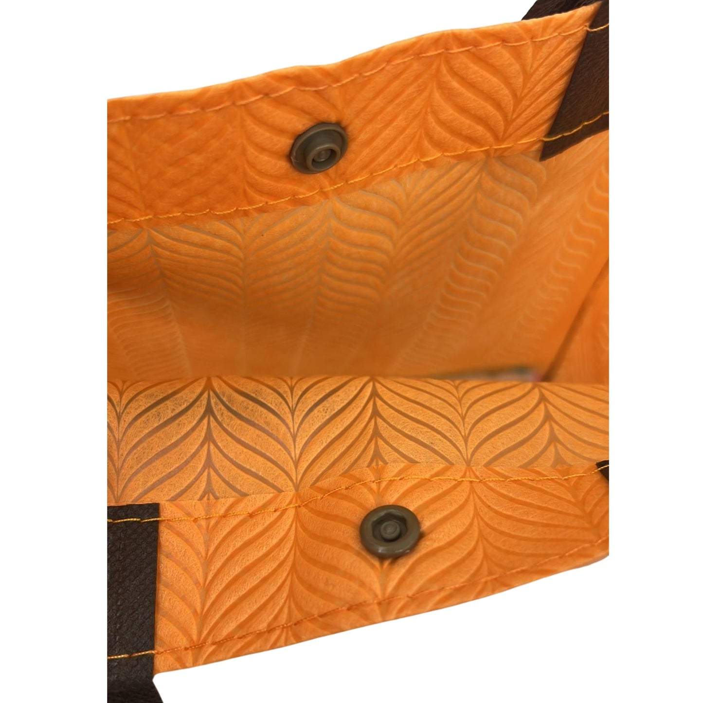 Reusable Fabric Gift Bag with Double Pockets and Safety Button