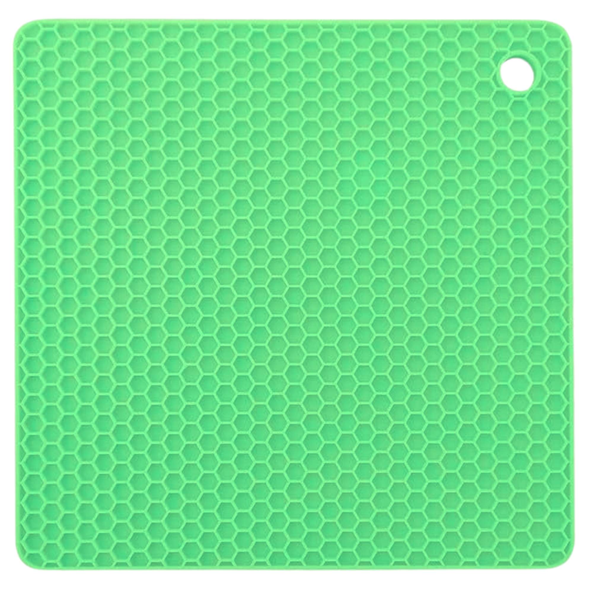 7" Square Silicone Placemat & Holder: 1 Pack Trivets Kitchen Accessories product image 6